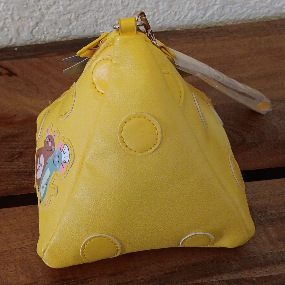 Disney Parks Remys Ratatouille Adventure Cheese Wristlet Handbag - Picture 3 of 12